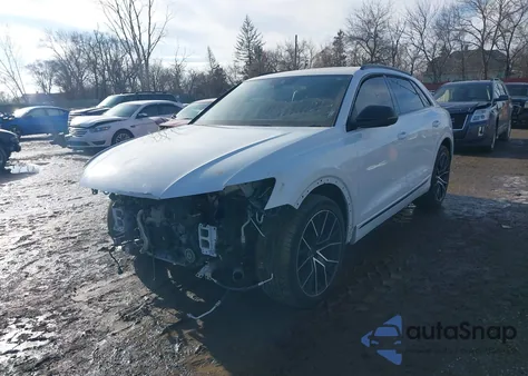 2021 Audi Sq8 Prestige Tfsi Quattro Tiptronic из США, поврежденный, VIN WA1CWBF13MD004110